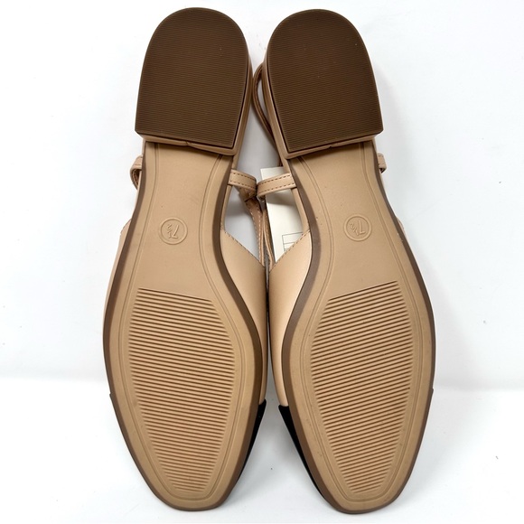 A New Day Maxine Women's Tan Slingback Ballet Flat - Picture 5 of 8
